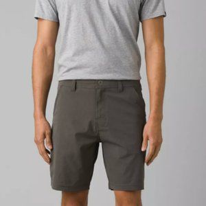 PRANA HYBRIDIZER SHORT (color iron)